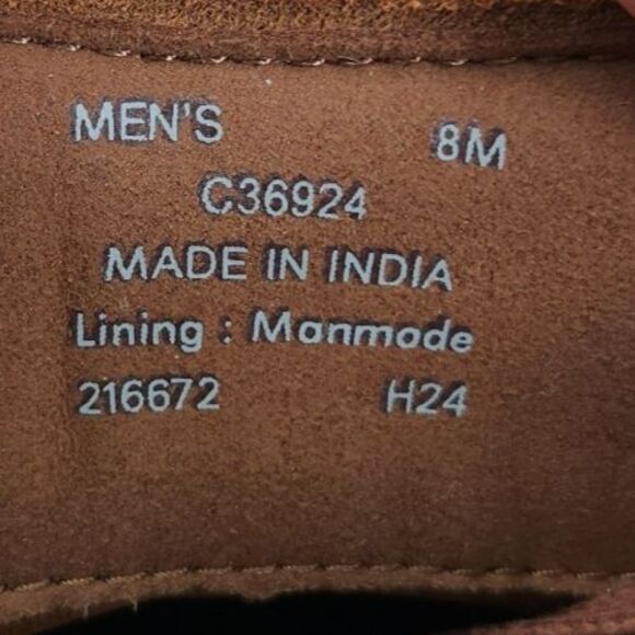 Cole Haan Grand Plus Crosscourt Mens Sz 8 M British Tan Leather Shoes Low C36924 - Picture 9 of 9